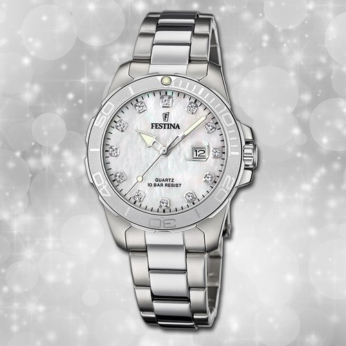 Armbanduhr edelstahl silber - edelstahl,
