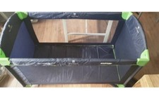 hauck Kinderreisebett Dream N Play , Blau / Grün Kinderbett Flatbar