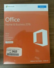 Office 2016 Home & Business ☆ unbegrenzte Lizenz ☆ DVD + Key ☆ ready Windows 11