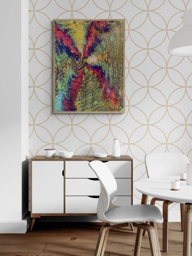 Kunstwerk moderne kunst - kunstwerk,