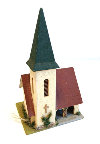 Faller kirche aus holz mit - kirche,