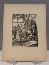 Albrecht Dürer - Die kleine Passion - Holzschnitt  um 1510 - Litographie