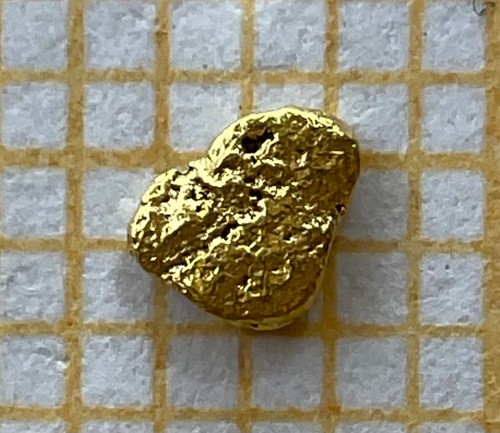 Echtes goldnugget - echtes,