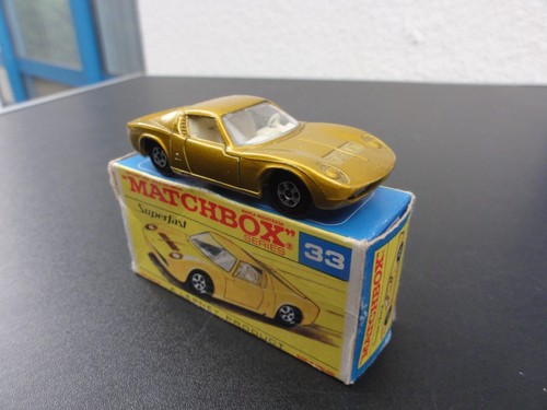 Matchbox lamborghini miura - matchbox,
