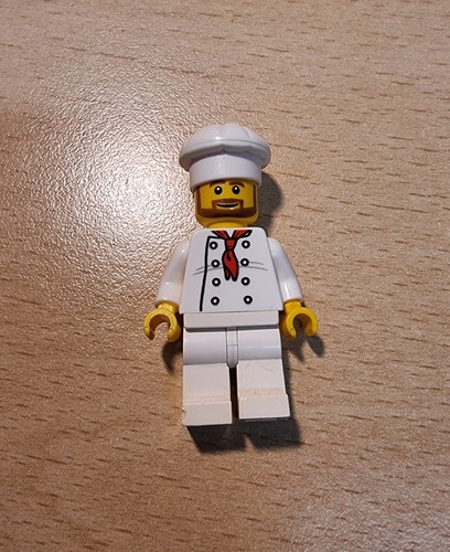 Lego koch minifigur - koch, chefkoch