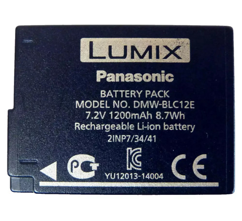 Panasonic lumix dmw blc12e - lumix, dmw-blc12e