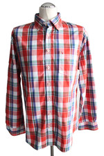 BRAX Feel Good Langarm Hemd Gr. XL Mehrfarbig