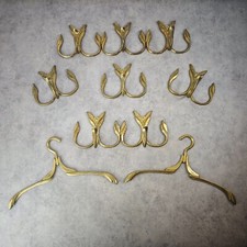 Garderobe Hakenleiste Blätterform Haken Kleiderbügel Kleiderhaken Jugendstil