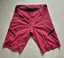 MTB-Shorts von IXS "Asper" - rot - Größe M - viele Taschen und Applikationen