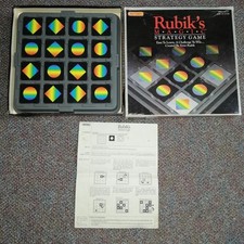 Rubiks Magic Strategy Game Matchbox Spiel Brettspiel Vintage USA Kult