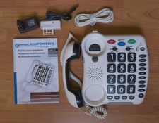 Geemarc Amplipower 50 - Schnurgebundenes Schwerhörigentelefon mit Verstärkter