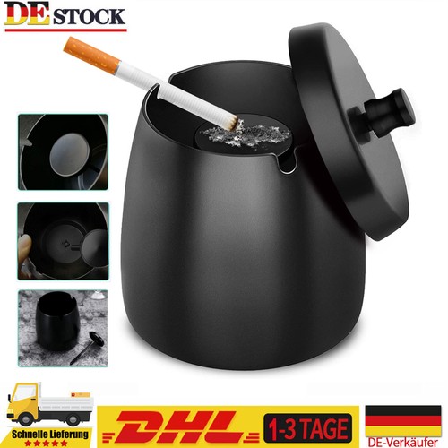 Aschenbecher edelstahl - edelstahl, xl