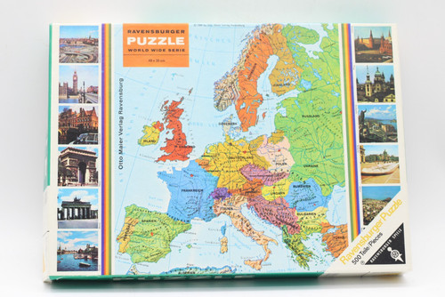 Ravensburger puzzle europa 500 - puzzle,