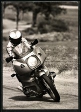 Fotografie Motorrad BMW R 100 RS, Krad mit Zweizylinder Boxermotor, Rückseitig  