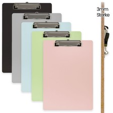 10x A4 Holz Klemmbretter