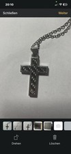 Armani kette mit - armani, kreuz