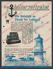 Lufthansa Berlin Tempelhof Junkers Flugzeuge Ankerkasse Bielefeld Luftfahrt 1935