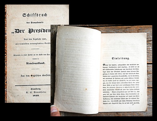 1842 schiffbruch president - 1842,