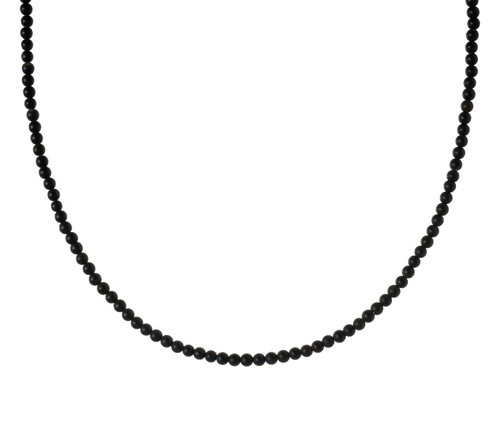 Edelstein kette kugelkette 4mm - kette,