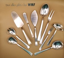 WMF Vorlagen Besteck Teile Dekor 2500 Bauhaus Kurt Mayer