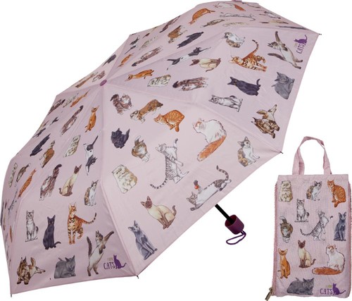 Taschenschirm kinder katzen - taschenschirm,