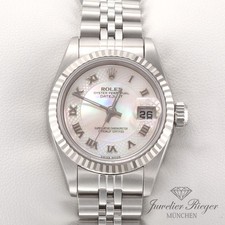 Rolex lady datejust edelstahl - rolex,