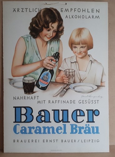 Original werbetafel brauerei - original,