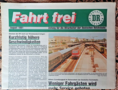 Ausgabe fahrt frei vom - 1,