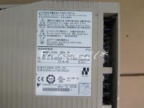 1pcs used yaskawa servo - yaskawa,