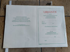 Urkunde DDR Entlassung Kasernierte Einheiten MDI Blanko (#108)