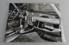 Pressefoto BMW E12 Innenraum