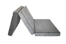 Premium Schlafauflage VW ID BUZZ Klappmatratze Bett Matratze 200x120x10 Grau