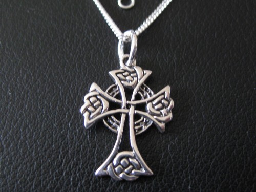 Keltisches kreuz mit - keltisches,