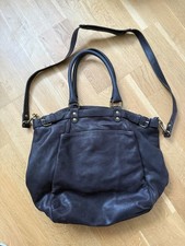 Vanessa Bruno LUNE Leder Tasche - Braun