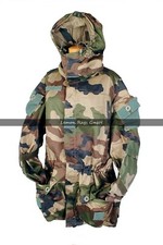 Französische Armee Camo Jacke / Parka T4 Satin  New Generation - Neu !