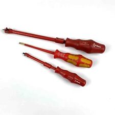 Wera/Weralit Schlitz-Schraubendreher (3Stk.) Gr. 1,2x6x175. 5x3x100. 0,8x4x100.