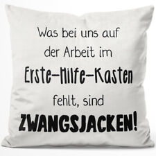 Was bei uns auf Arbeit im Erste-Hilfe-Kasten fehlt sind Zwangsjacken 14001006904