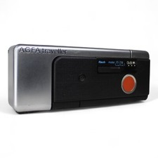 AGFA Traveller Pocketkamera Pocketfilm 110 Blitz defekt getestet gut