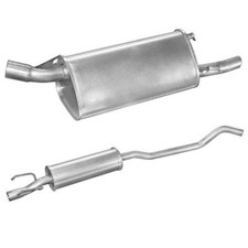 Auspuff ab KAT Opel Corsa B