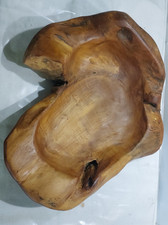 außergewöhnliche Wurzelholzschale, 47 x 48 x 15 cm