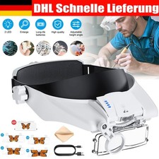 Lupenbrille Mit 2 LED Licht