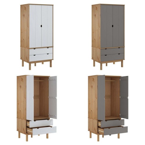 Kleiderschrank otta massivholz - kleiderschrank,