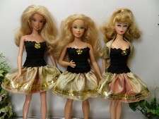 💙 Kleid Gold mit Stola 💙