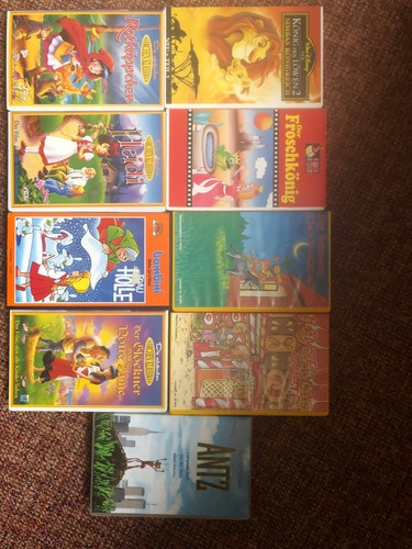 Kinder videokassetten vhs - videokassetten,