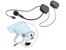 #auvisio Stereo-Headset mit Bluetooth 4.1 & Freisprecher für Motorradhelme