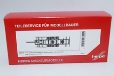 Herpa 085540 Tandem Hängerfahrgestell für Volumenzüge +  Wechselaufbau 1:87 H0