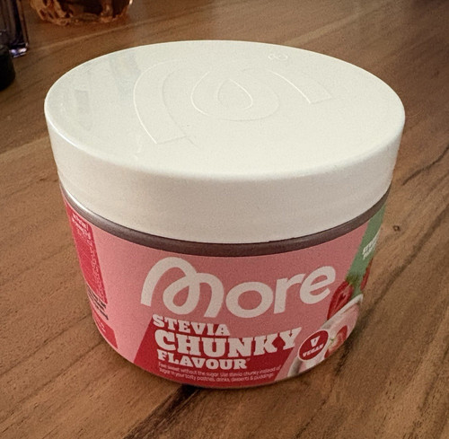 More stevia chunky - chunky, flavour