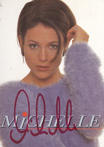 Autogramm michelle - autogramm,
