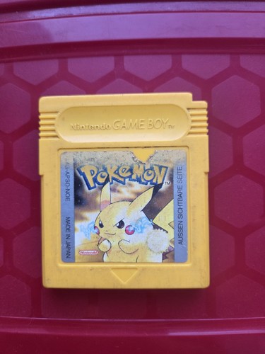 Pokémon gelbe edition - pokémon,