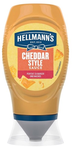 Hellmann cheddar style sauce - cheddar,